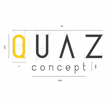 quaz concept logo çalışması